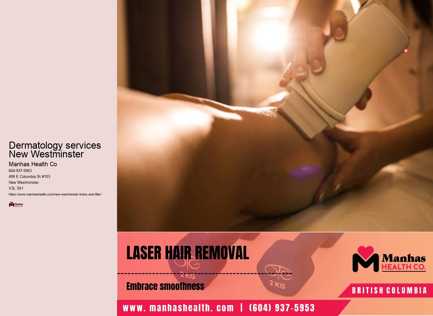 Non-invasive wrinkle treatments New Westminster