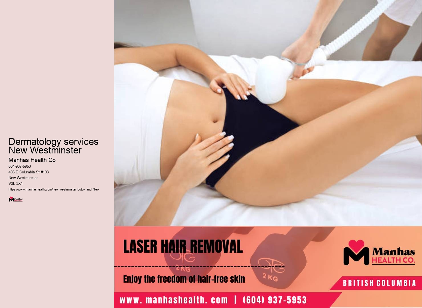 New Westminster skin smoothing services
