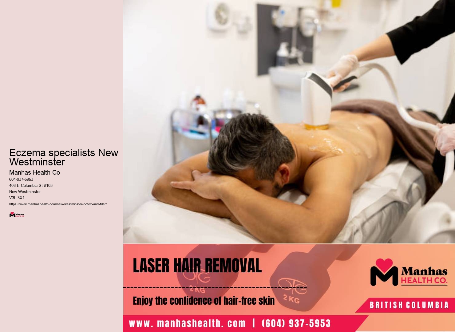 Facial beauty enhancement New Westminster
