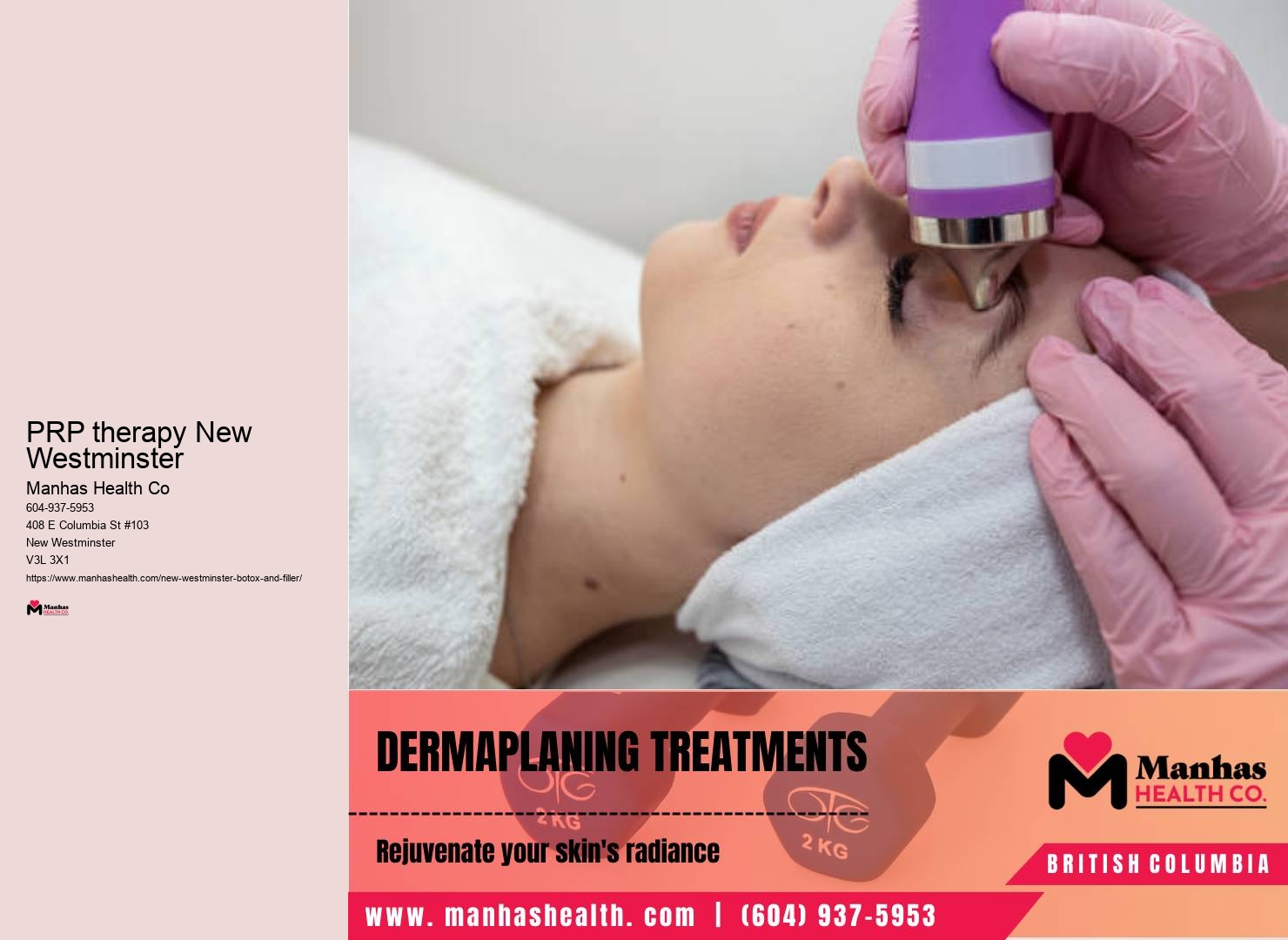 Botox facial treatments New Westminster