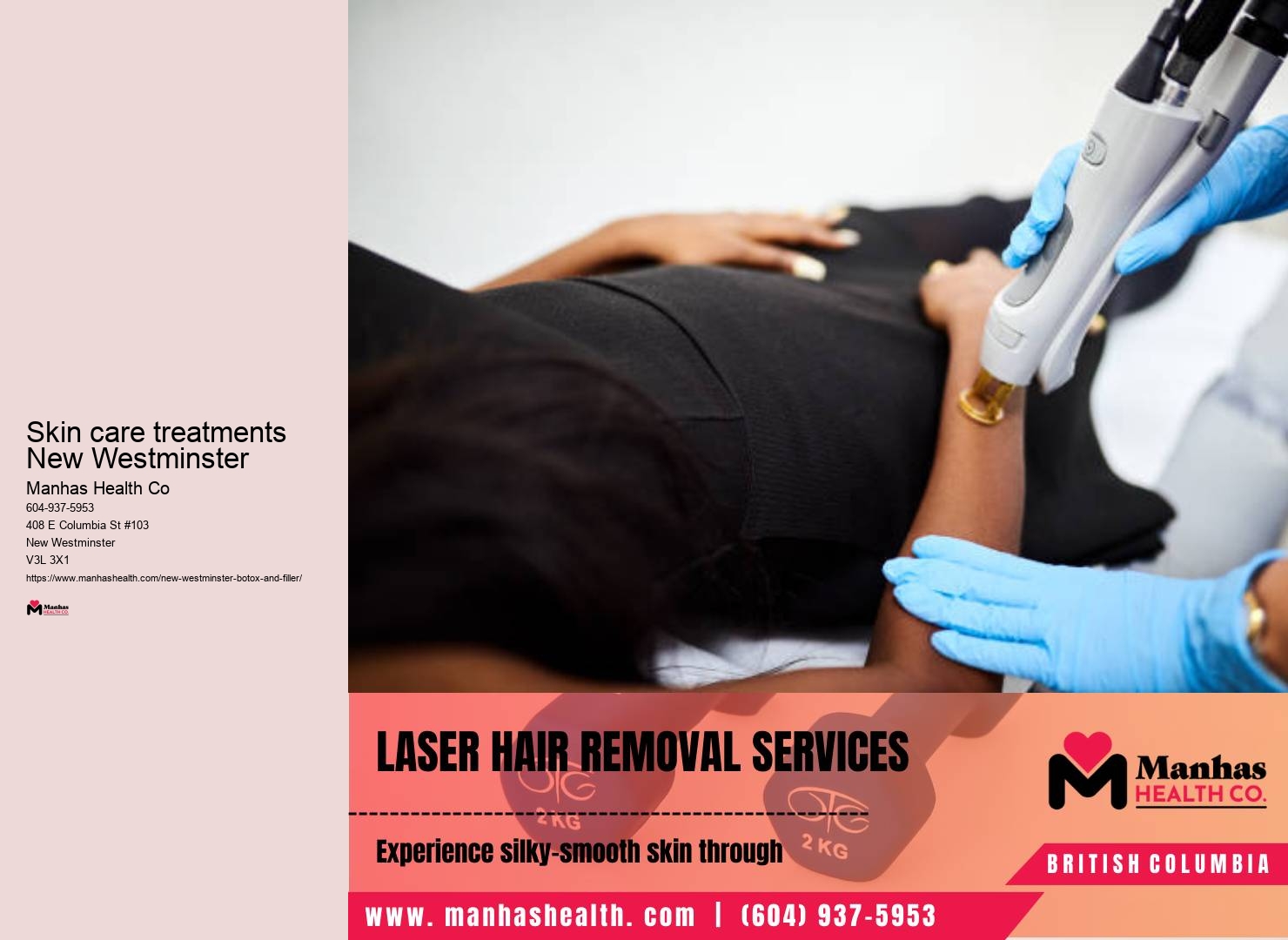 Cosmetic dermatologists New Westminster