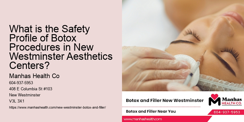 What is the Safety Profile of Botox Procedures in New Westminster Aesthetics Centers?