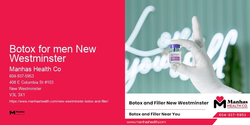 Botox and anti-aging Botox for men New Westminster