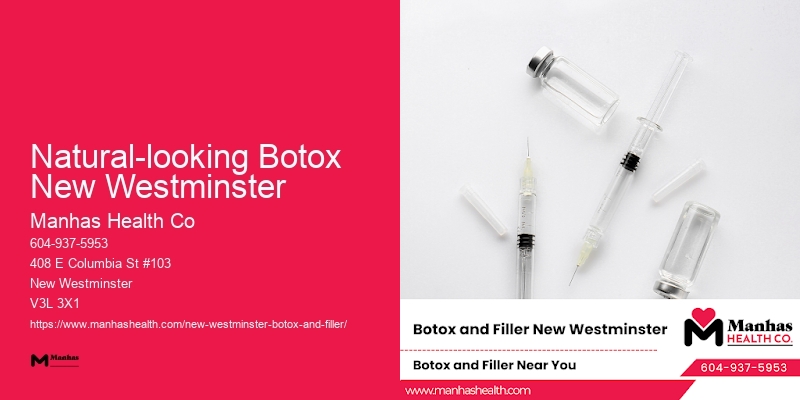 Botox for women Natural-looking Botox New Westminster