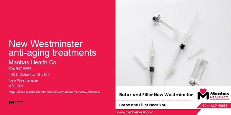 New Westminster anti-aging treatments Botox specialists near me