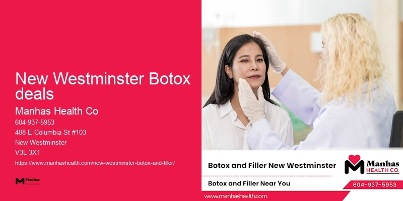 Botox for dynamic facial lines New Westminster Botox deals
