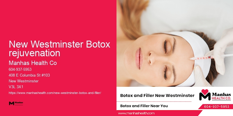 Botox for wide jaw New Westminster Botox rejuvenation