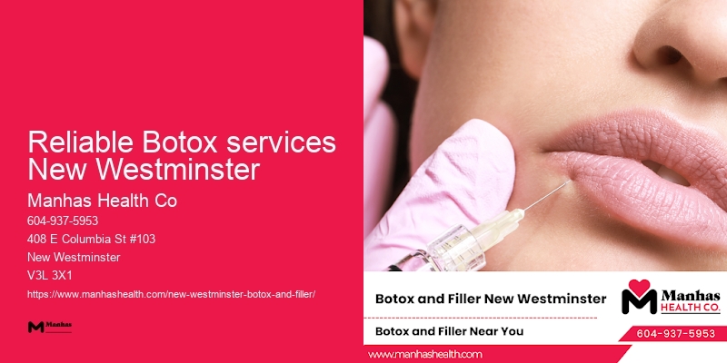 Botox for fine lines treatment Reliable Botox services New Westminster