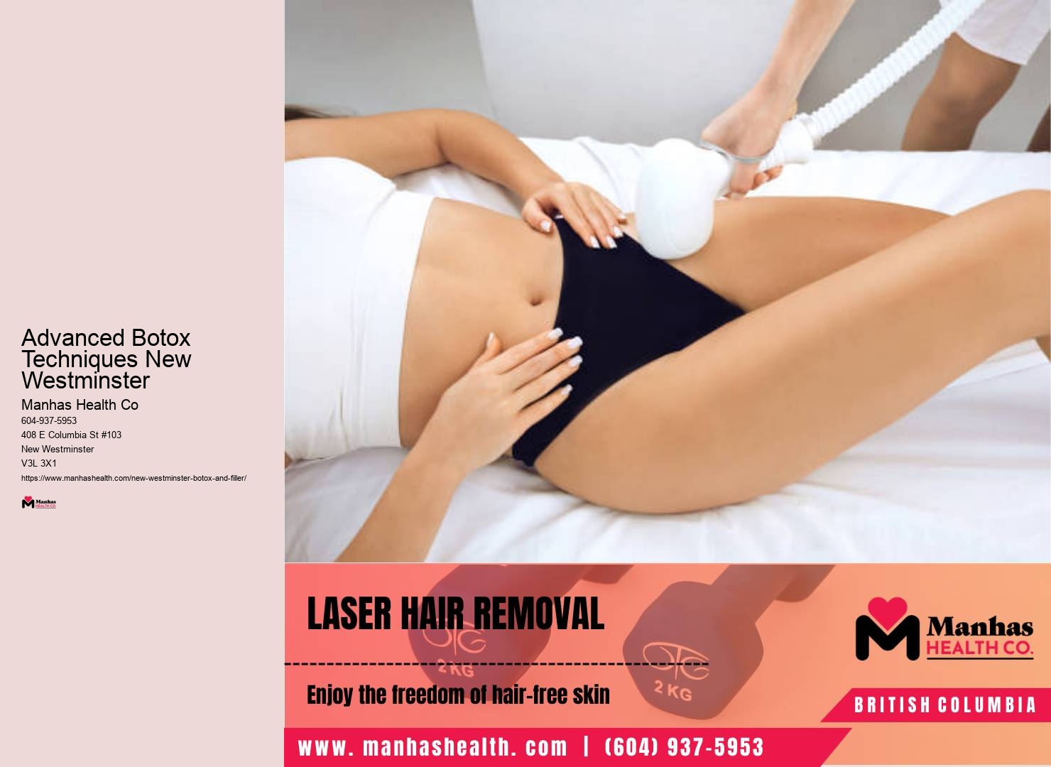 Refresh your facial appearance in New Westminster