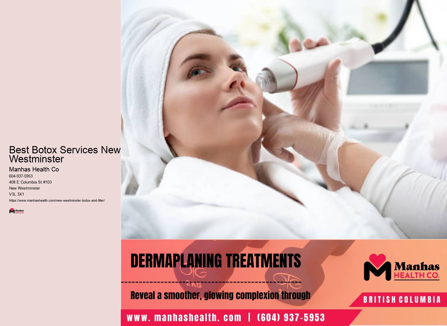 Combat aging signs with Botox in New Westminster