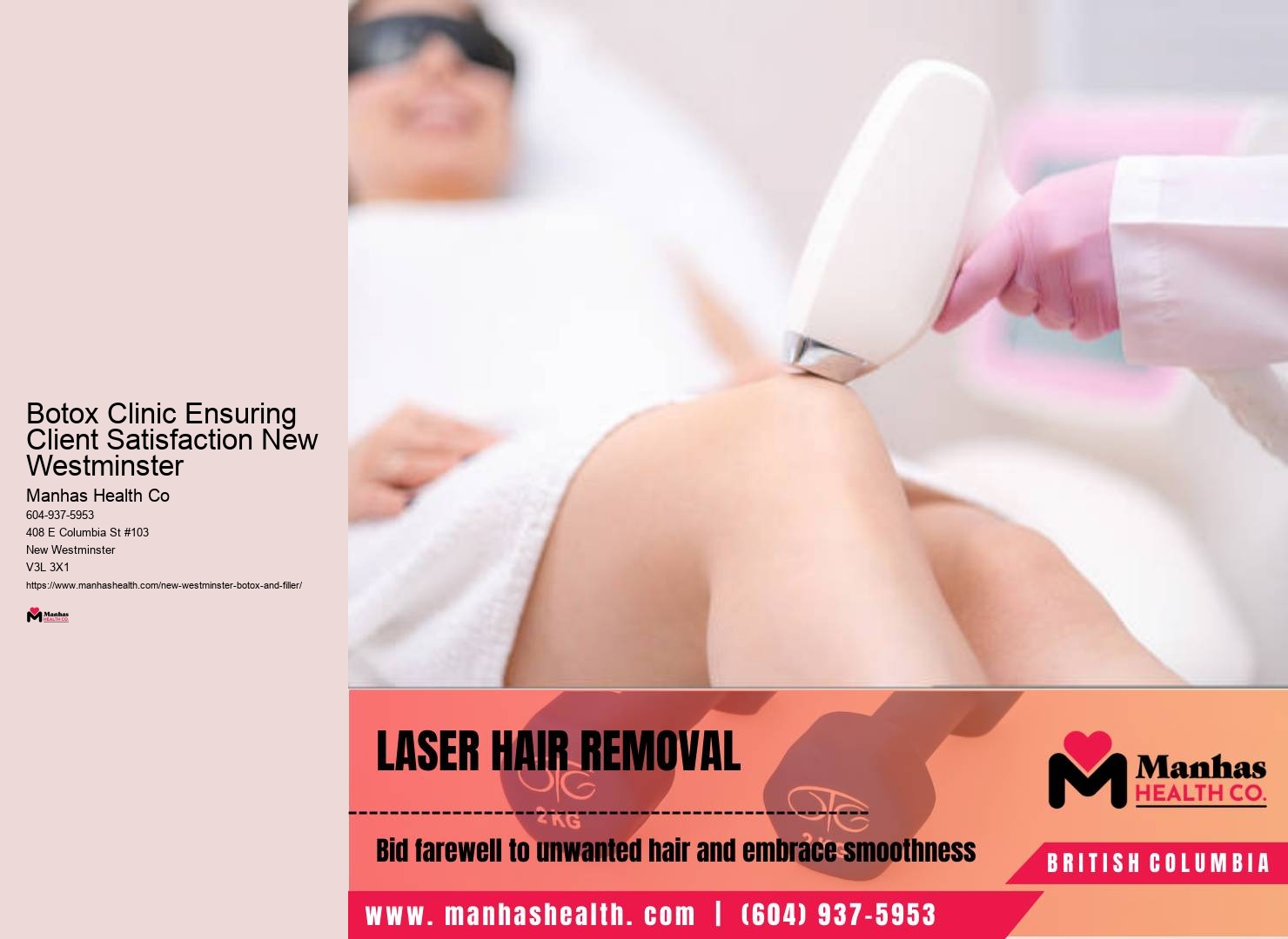 Botox Injections for Crow's Feet New Westminster