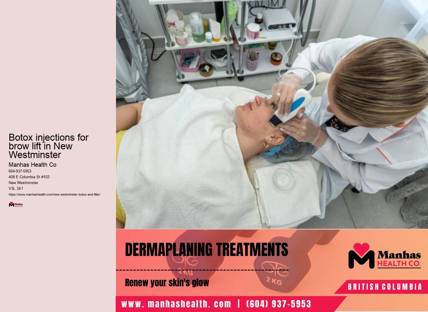 Look younger with Botox in New Westminster