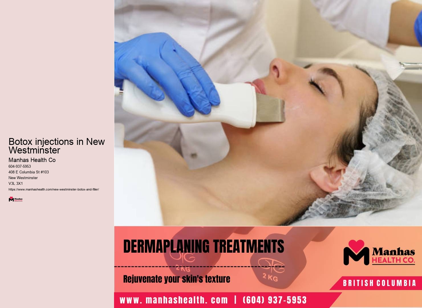 Expert facial rejuvenation treatments in New Westminster