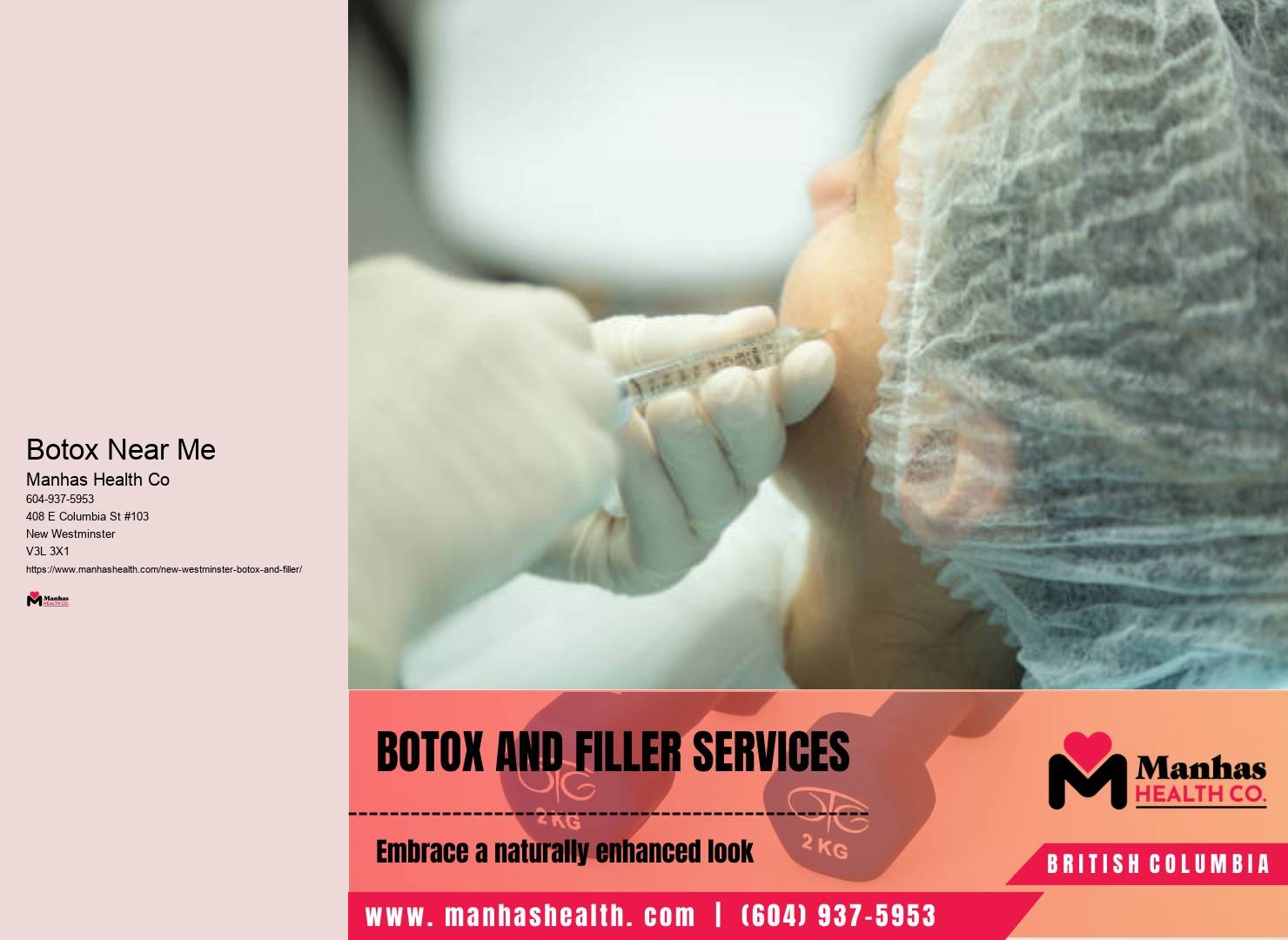Custom Botox Solutions in New Westminster