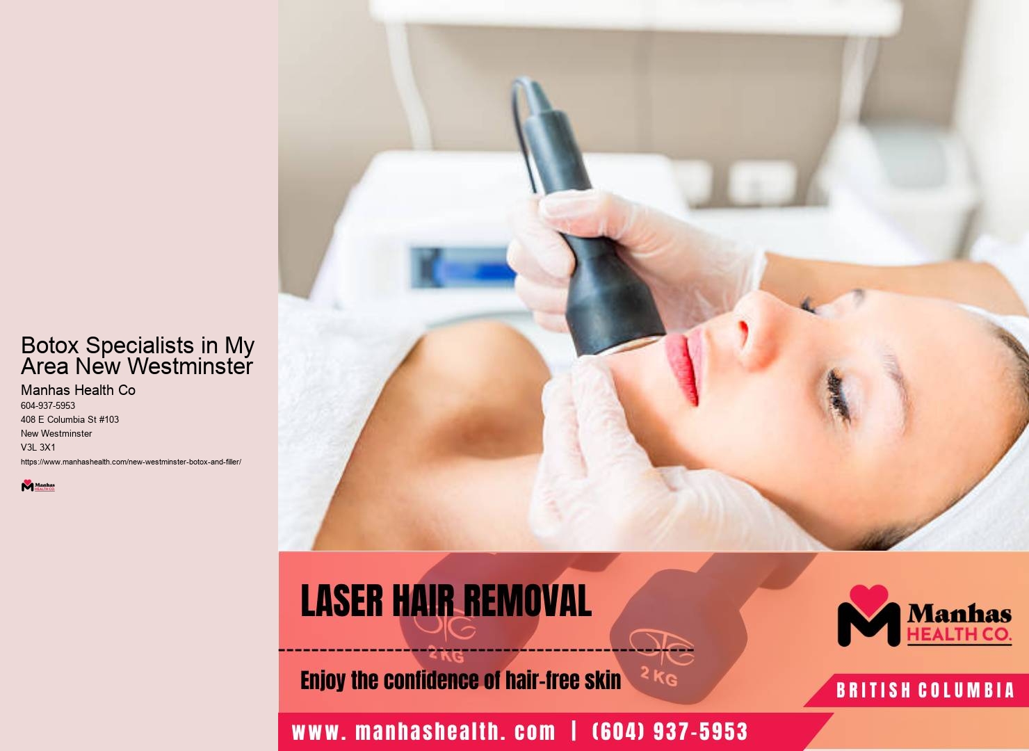 Smooth and youthful skin in New Westminster