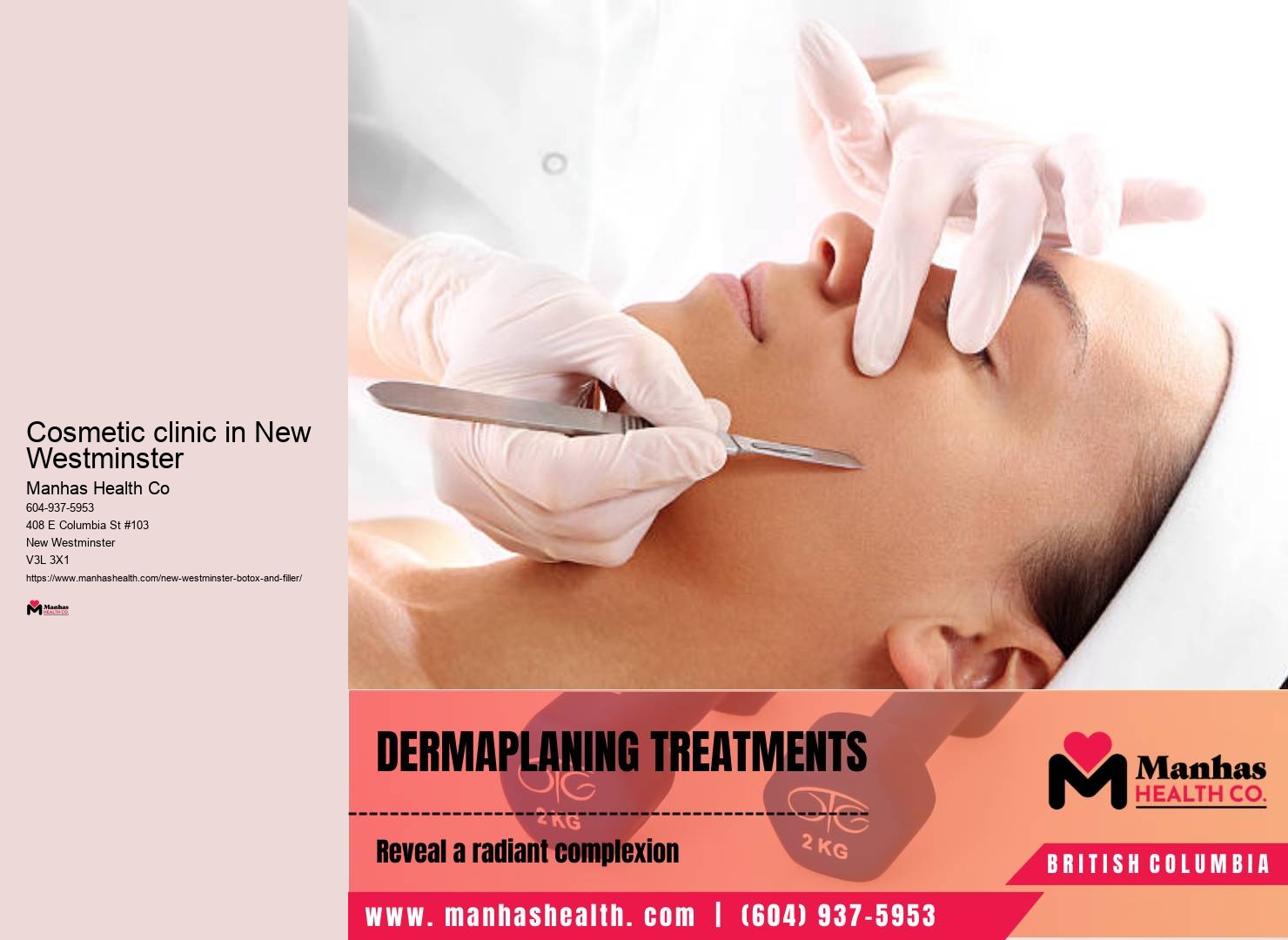 Personalized facial rejuvenation New Westminster