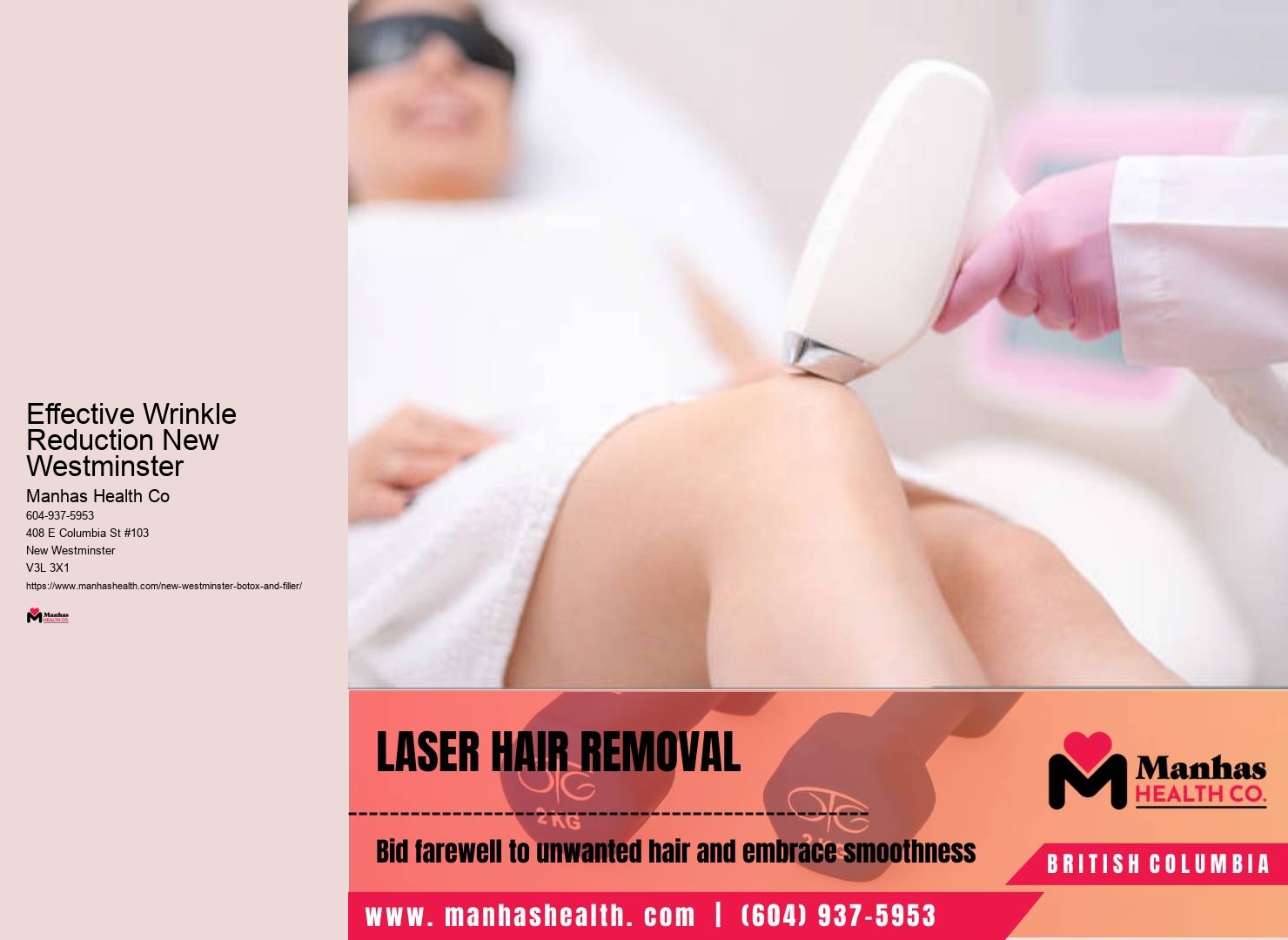 Facial rejuvenation for women in New Westminster