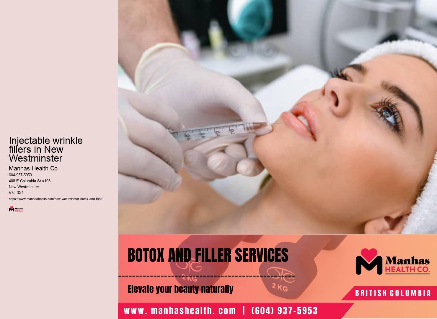 Advanced beauty clinic in New Westminster