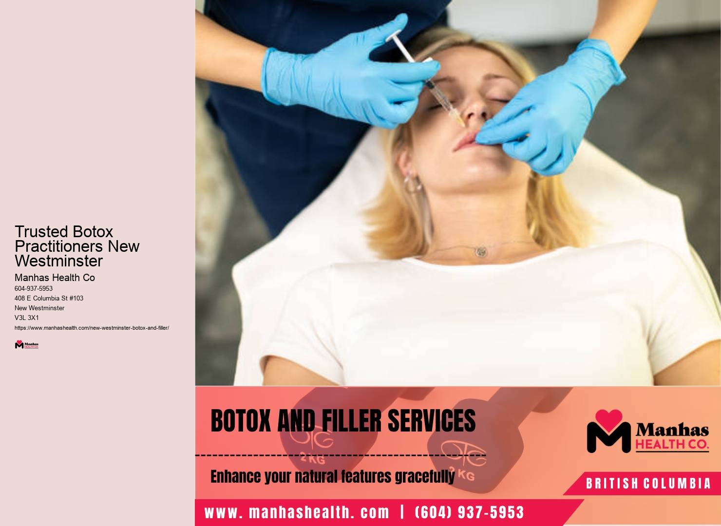 Botox for jawline contouring in New Westminster