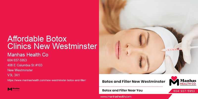 Botox for reducing expression lines Affordable Botox Clinics New Westminster