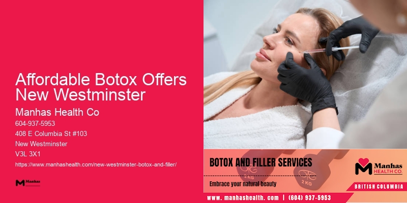 Botox treatment consultation Affordable Botox Offers New Westminster