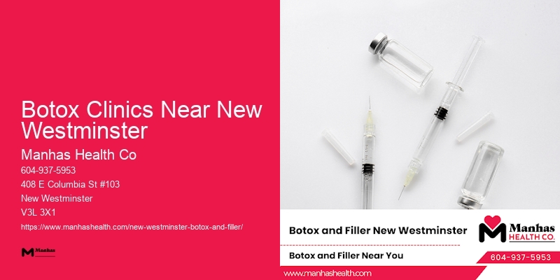 Botox and filler clinics Botox Clinics Near New Westminster