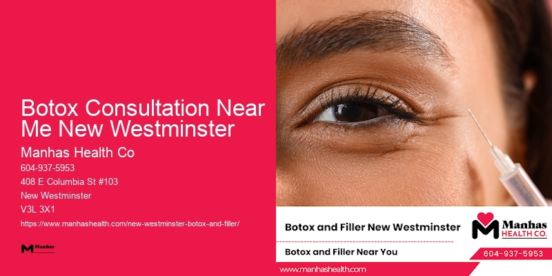 Botox for facial slimming Botox Consultation Near Me New Westminster