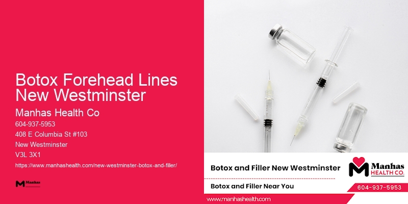 Botox new patients Botox Forehead Lines New Westminster