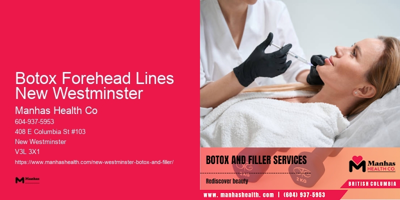 Botox beauty clinics Botox Forehead Lines New Westminster