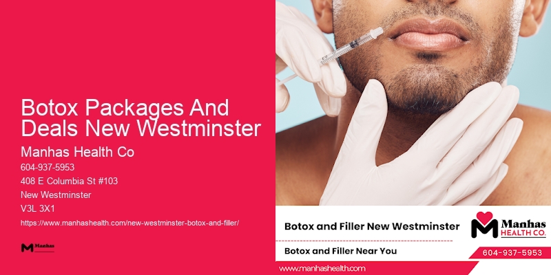 Botox for wrinkle-free skin Botox Packages And Deals New Westminster