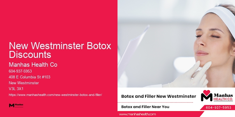 New Westminster Botox Discounts