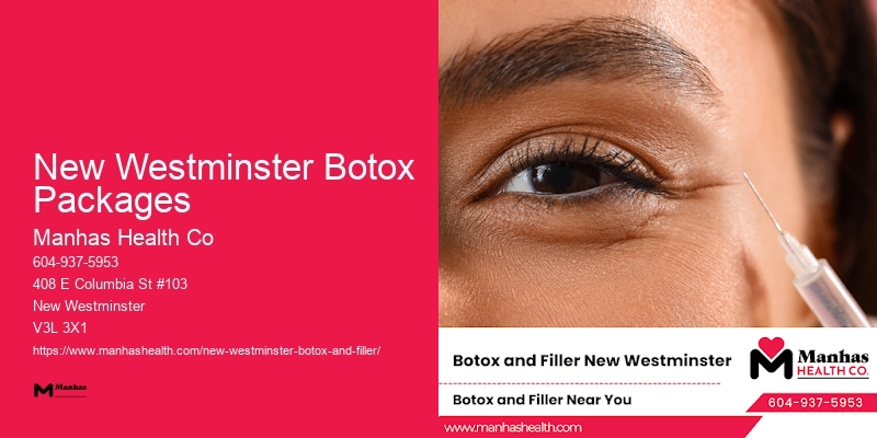 Botox injections for deep wrinkles New Westminster Botox Packages