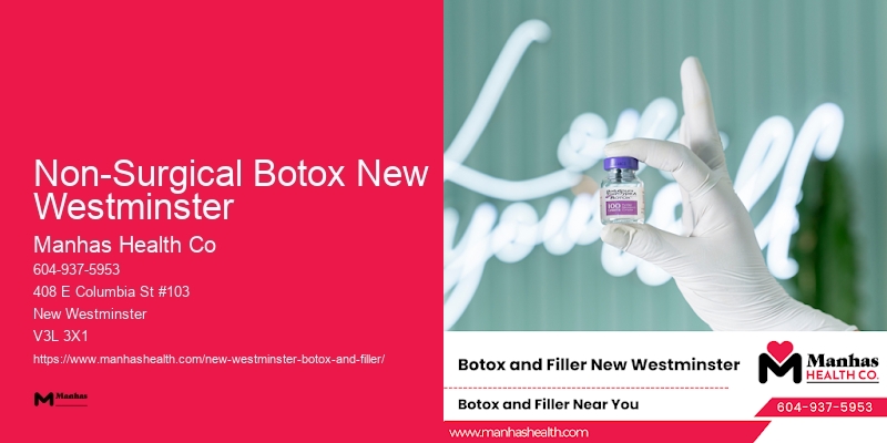 Botox treatment offers Non-Surgical Botox New Westminster
