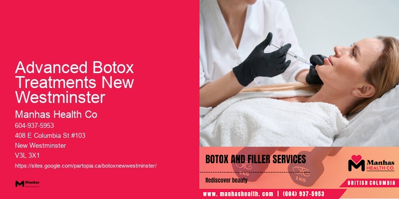 Botox near me for forehead wrinkles Advanced Botox Treatments New Westminster
