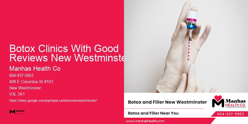 Botox facial improvement services Botox Clinics With Good Reviews New Westminster
