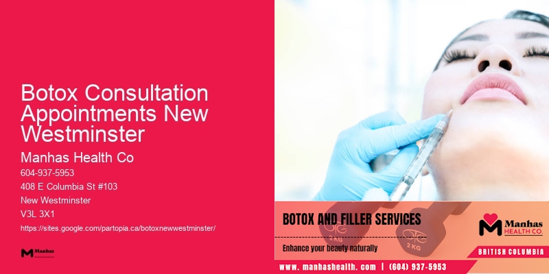Botox consultation Botox Consultation Appointments New Westminster