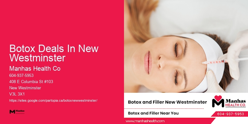 Botox discounts Botox Deals In New Westminster