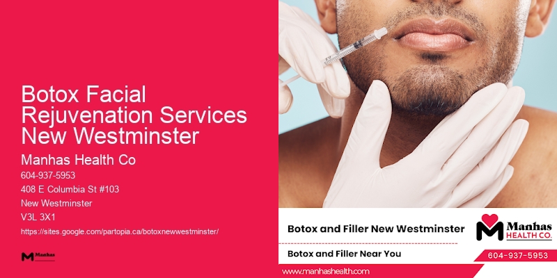 Botox for enhanced facial appearance Botox Facial Rejuvenation Services New Westminster