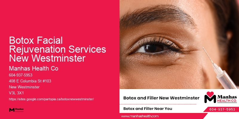 Botox to enhance facial symmetry Botox Facial Rejuvenation Services New Westminster