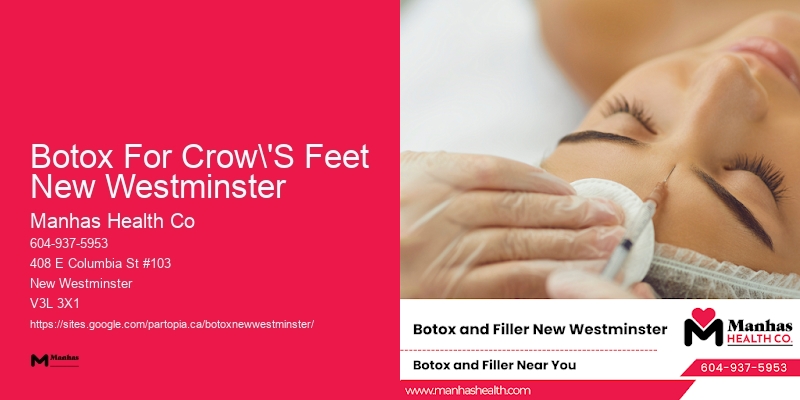 Botox treatments for men Botox For Crow'S Feet New Westminster
