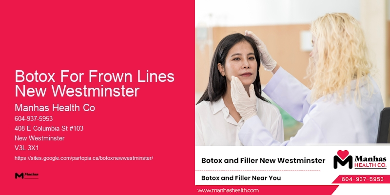 Botox for frown lines reduction Botox For Frown Lines New Westminster