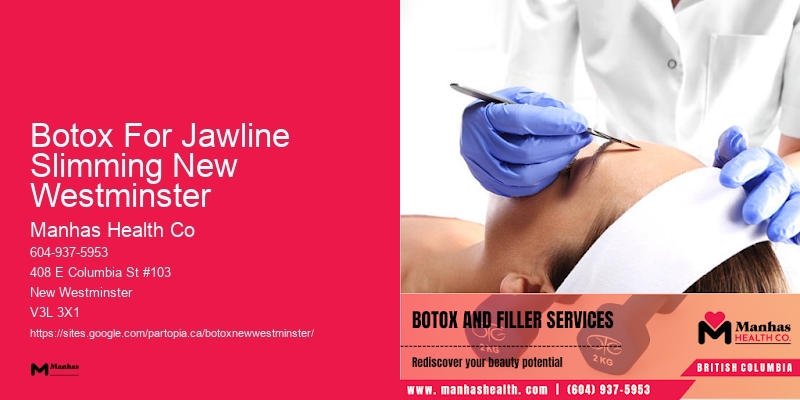 Advanced Botox injections Botox For Jawline Slimming New Westminster