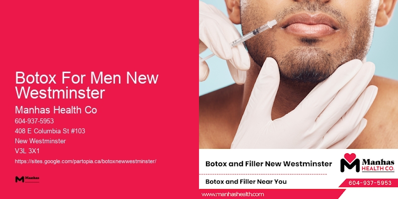 Botox facial enhancements Botox For Men New Westminster