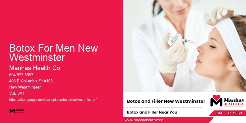 Botox with fillers Botox For Men New Westminster