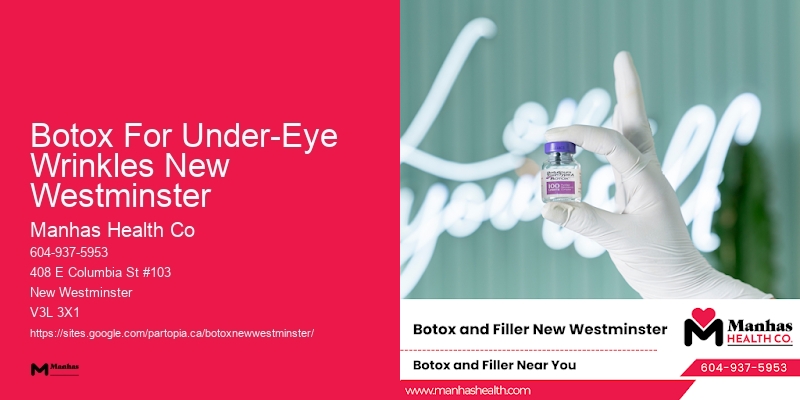 Reliable Botox clinics Botox For Under-Eye Wrinkles New Westminster