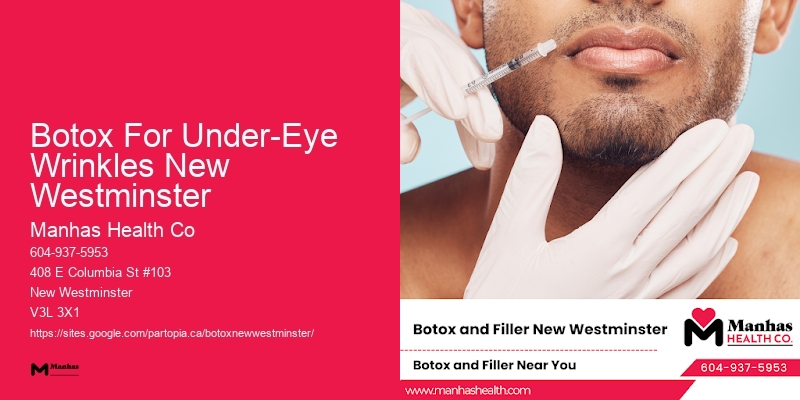 Botox packages and deals Botox For Under-Eye Wrinkles New Westminster