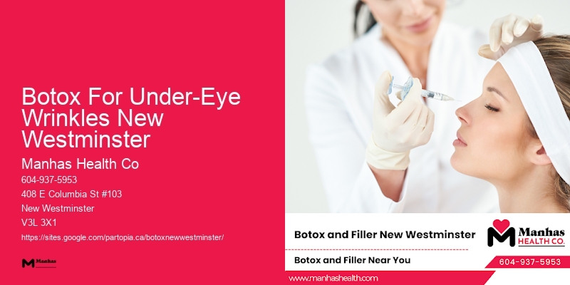 Botox before and after Botox For Under-Eye Wrinkles New Westminster