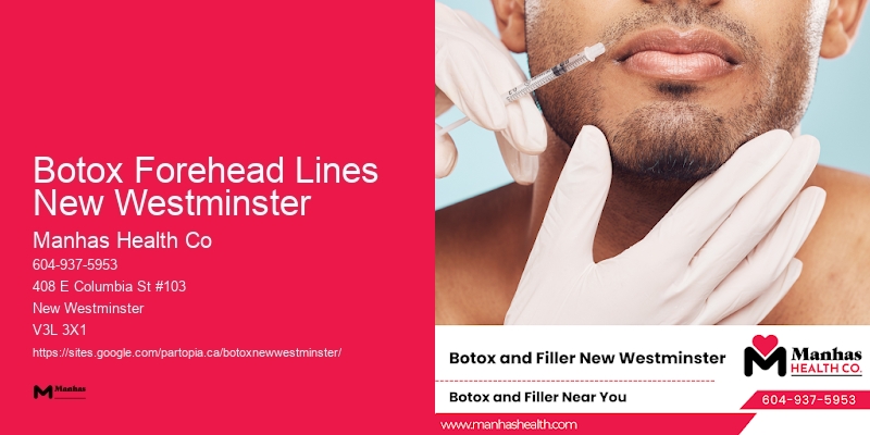 Botox solutions for aging Botox Forehead Lines New Westminster