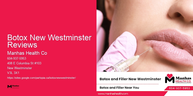 Botox cosmetic treatments Botox New Westminster Reviews