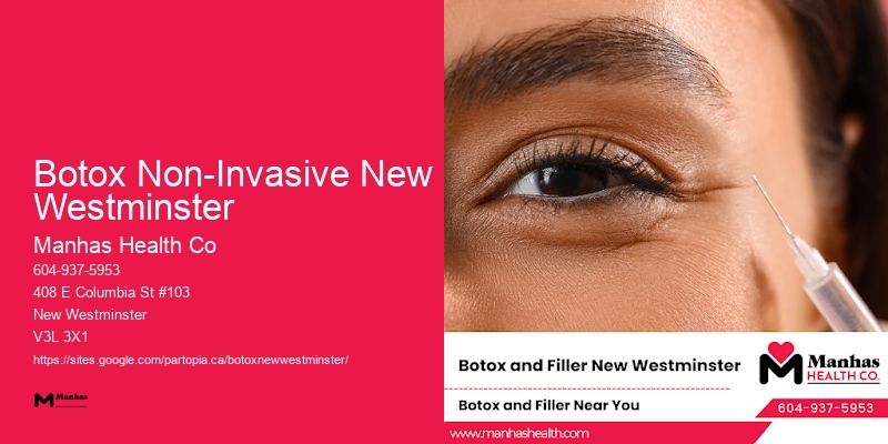 Botox aesthetic facial treatments Botox Non-Invasive New Westminster